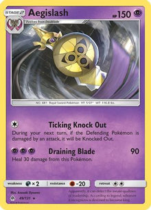Aegislash - SM - Forbidden Light #49