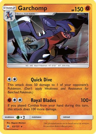 Garchomp - SM - Forbidden Light #62