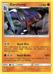 Garchomp - SM - Forbidden Light #62
