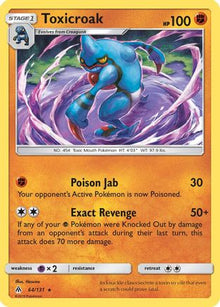 Toxicroak - SM - Forbidden Light #64