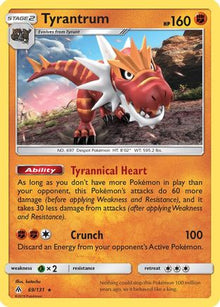 Tyrantrum - SM - Forbidden Light #69