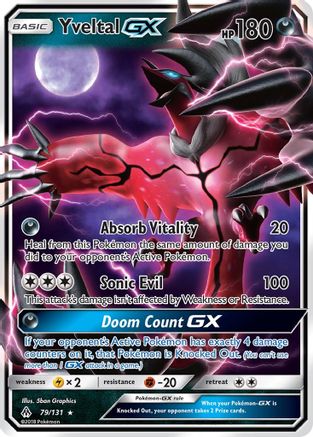 Yveltal GX - SM - Forbidden Light #79