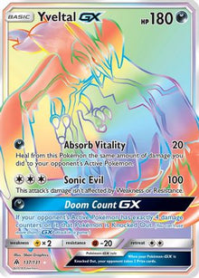 Yveltal GX (Secret) - SM - Forbidden Light #137