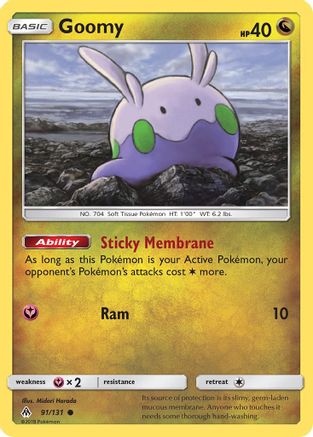 Goomy (91) - SM - Forbidden Light #91