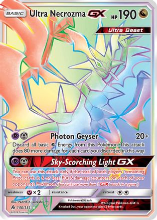 Ultra Necrozma GX (Secret) - SM - Forbidden Light #140