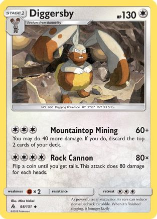 Diggersby - SM - Forbidden Light #98