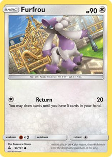 Furfrou - SM - Forbidden Light #99