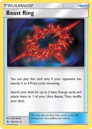 Beast Ring - SM - Forbidden Light #102