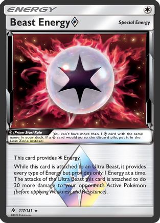 Beast Energy Prism Star - SM - Forbidden Light #117