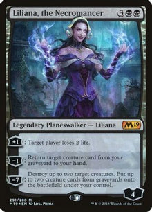 Liliana, the Necromancer - Core Set 2019 #291