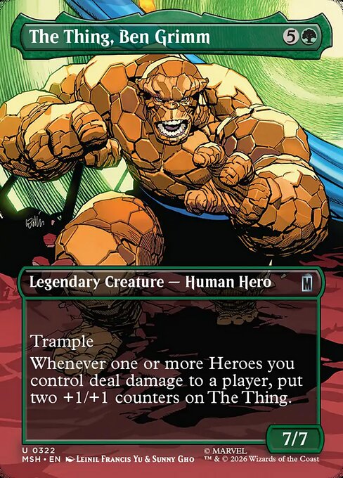 The Thing, Ben Grimm - Marvel Super Heroes #322