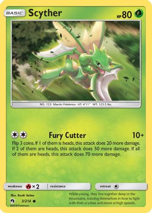 Scyther - SM - Lost Thunder #3
