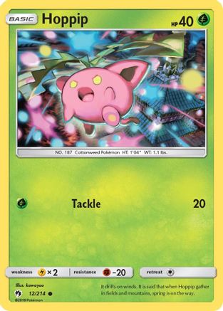 Hoppip (12) - SM - Lost Thunder #12