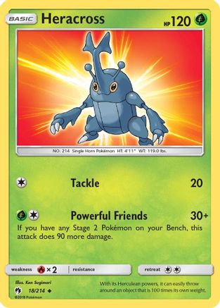 Heracross - SM - Lost Thunder #18