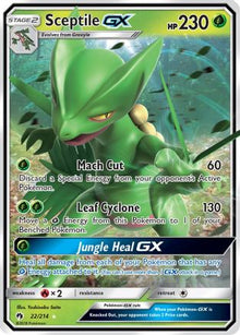 Sceptile GX - SM - Lost Thunder #22