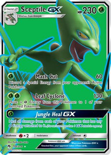 Sceptile GX (Full Art) - SM - Lost Thunder #196