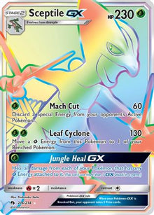 Sceptile GX (Secret) - SM - Lost Thunder #216