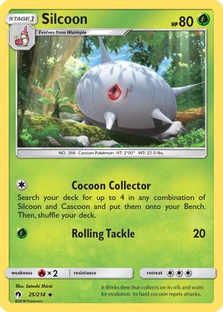 Silcoon - SM - Lost Thunder #25