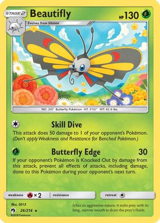 Beautifly - SM - Lost Thunder #26
