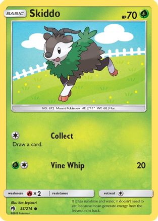 Skiddo - SM - Lost Thunder #35