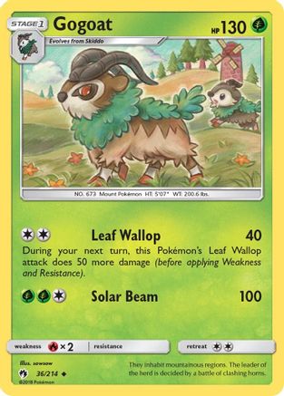 Gogoat - SM - Lost Thunder #36