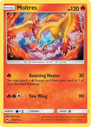 Moltres - SM - Lost Thunder #38