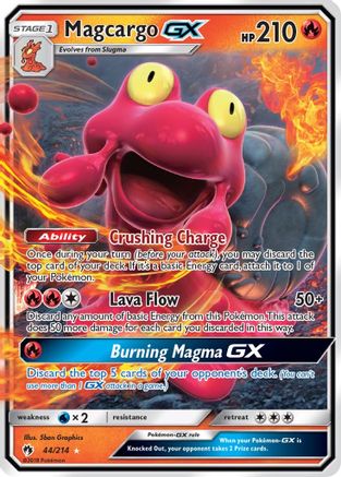 Magcargo GX - SM - Lost Thunder #44