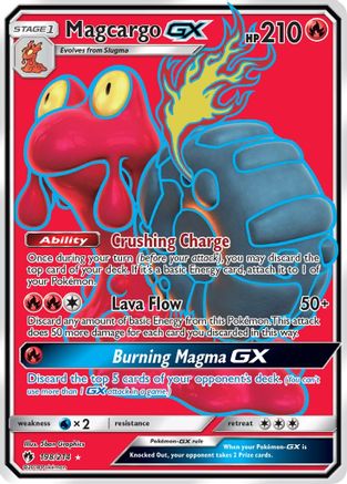 Magcargo GX (Full Art) - SM - Lost Thunder #198