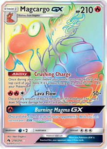 Magcargo GX (Secret) - SM - Lost Thunder #218