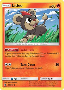Litleo - SM - Lost Thunder #50