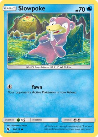 Slowpoke - SM - Lost Thunder #54