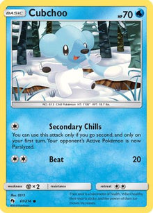Cubchoo - SM - Lost Thunder #61