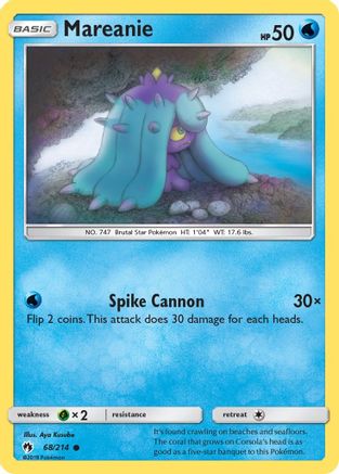 Mareanie (68) - SM - Lost Thunder #68