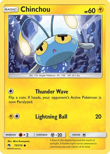 Chinchou - SM - Lost Thunder #73