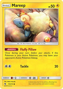 Mareep (75) - SM - Lost Thunder #75