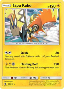 Tapu Koko - SM - Lost Thunder #85