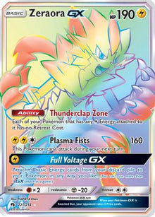 Zeraora GX (Secret) - SM - Lost Thunder #221