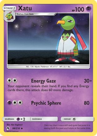 Xatu - SM - Lost Thunder #88