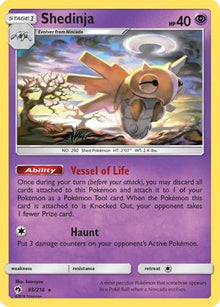 Shedinja - SM - Lost Thunder #95