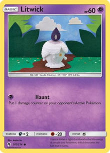 Litwick - SM - Lost Thunder #101