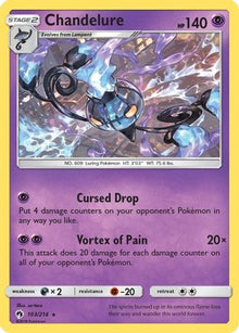 Chandelure - SM - Lost Thunder #103