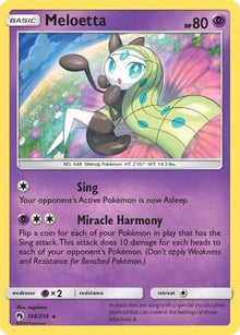 Meloetta - SM - Lost Thunder #104