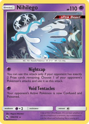 Nihilego - SM - Lost Thunder #106