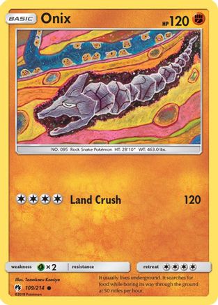 Onix - SM - Lost Thunder #109