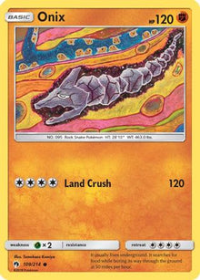 Onix - SM - Lost Thunder #109