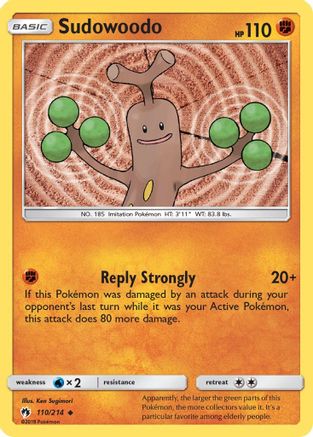 Sudowoodo - SM - Lost Thunder #110