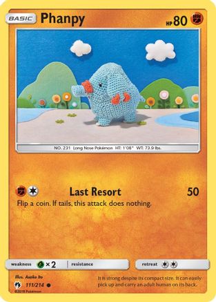 Phanpy - SM - Lost Thunder #111