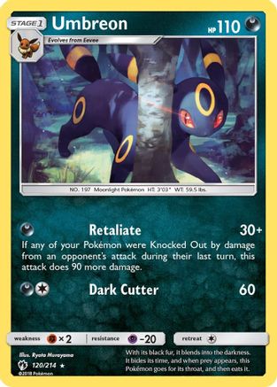 Umbreon - SM - Lost Thunder #120