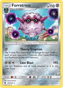 Forretress - SM - Lost Thunder #124