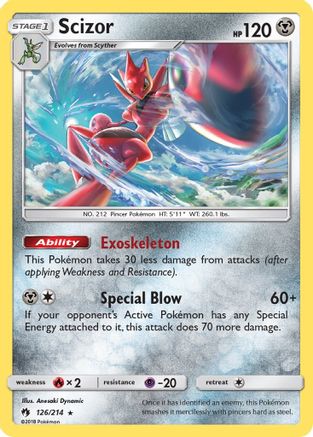 Scizor - SM - Lost Thunder #126
